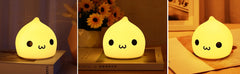 ELMAS Adorable Cat Night Light - 7-Color Touch Lamp