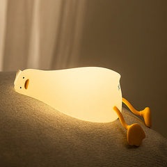 ELMAS Adorable Duck Night Light - Rechargeable & Safe