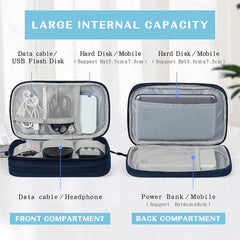 ELMAS Travel Organizer Portable Waterproof Double Layers Storage - Al Masam Stationery LLC
