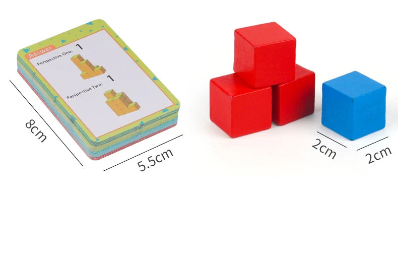 ELMAS: Montessori Block Puzzle Toy for Kids' Learning - Al Masam Stationery LLC