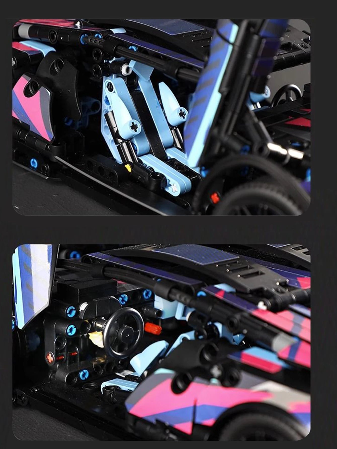 ELMAS Ultimate Supercar Building Blocks Set for All Ages - Al Masam Stationery LLC