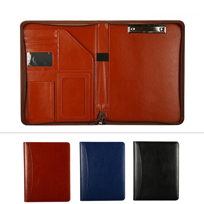 ELMAS Premium PU A4 Business Folder & Organizer - Al Masam Stationery LLC