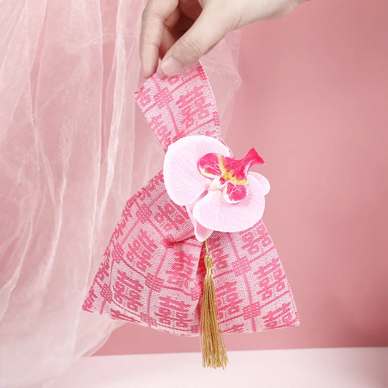 ELMAS Chinese Style Gift Bags For Wedding Favours 10/20Pcs - Al Masam Stationery LLC