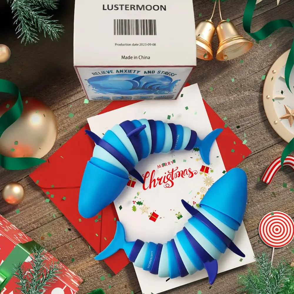 ELMAS Cevioce Fidget Slug Toy 2-Piece Set for Stress Relief - Al Masam Stationery LLC