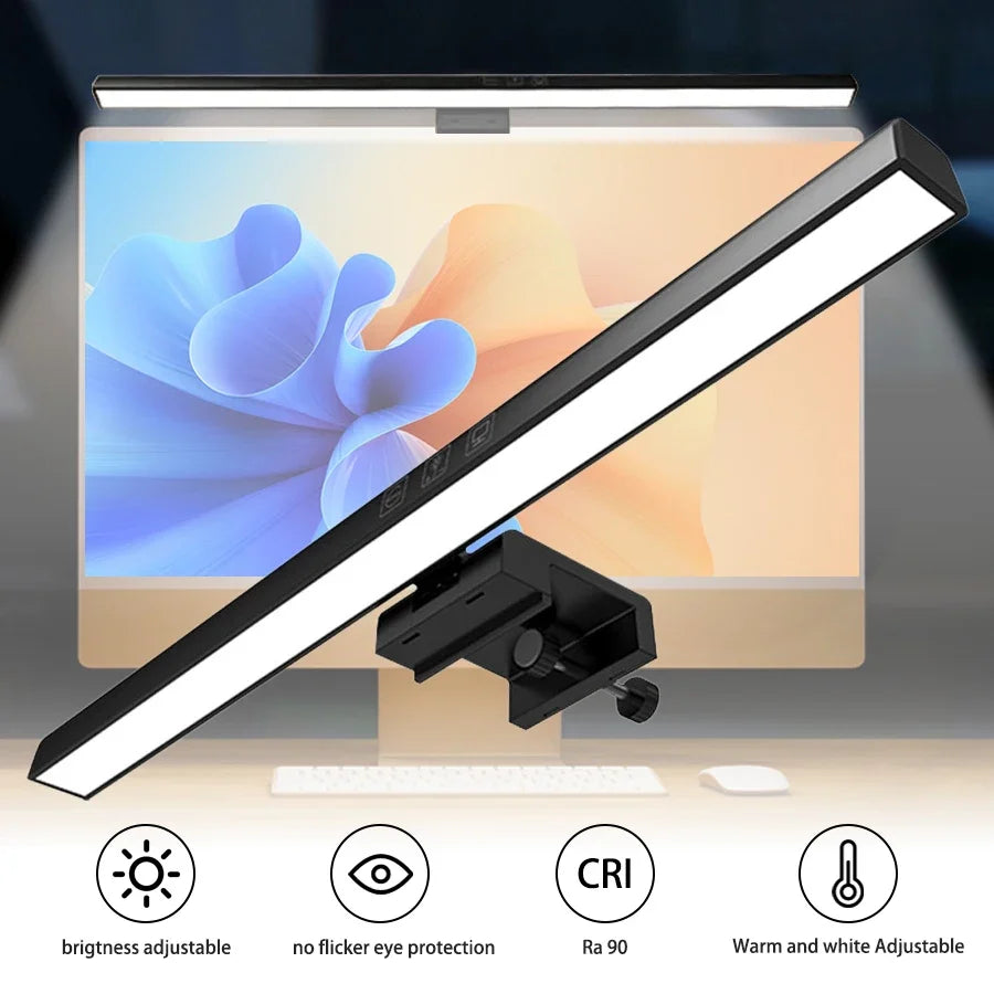 ELMAS Modern LED Desk Lamp with Dimmable Light & USB Plug - Al Masam Stationery LLC
