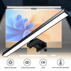 ELMAS Modern LED Desk Lamp with Dimmable Light & USB Plug