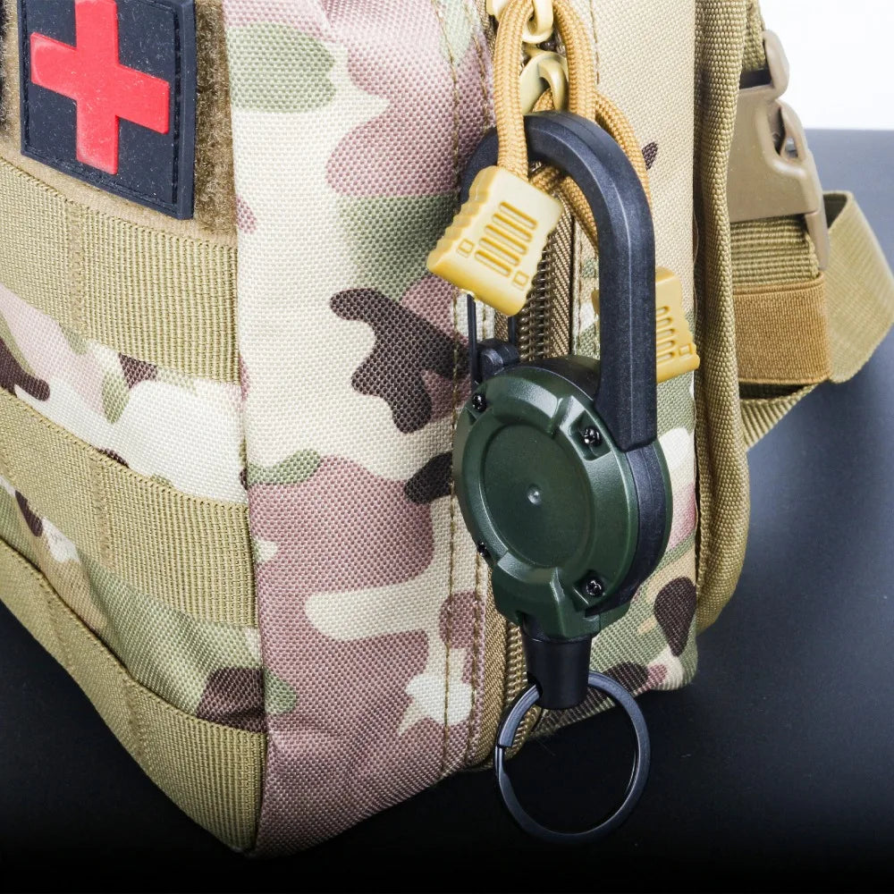 ELMAS Sporty Retractable Anti-Theft Keychain - Al Masam Stationery LLC