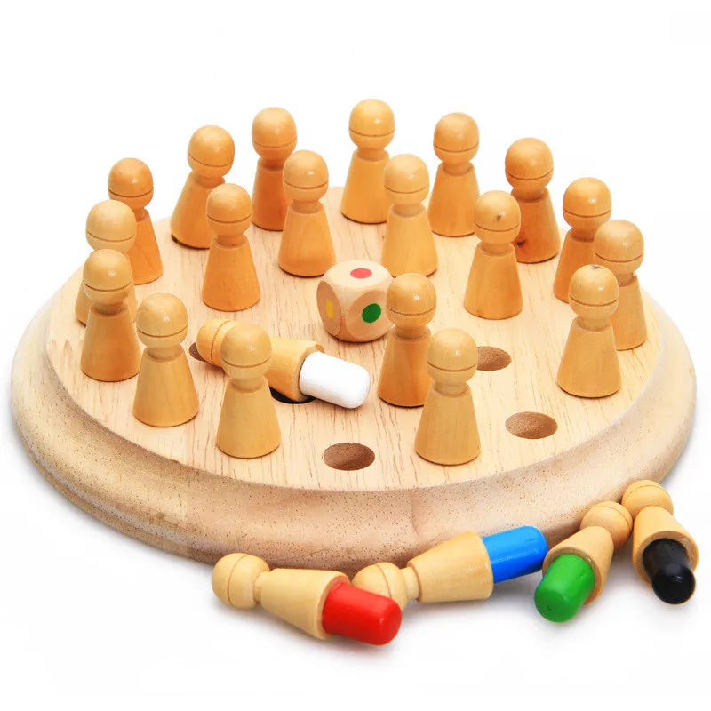 ELMAS Kids Color Cognitive Chess Game Fun Block Toy - Al Masam Stationery LLC