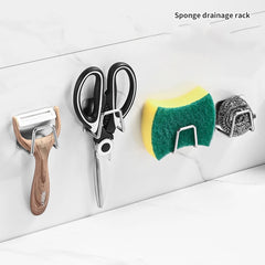 ELMAS Kitchen Stainless Steel Sink Sponges Holder Rack - Al Masam Stationery LLC