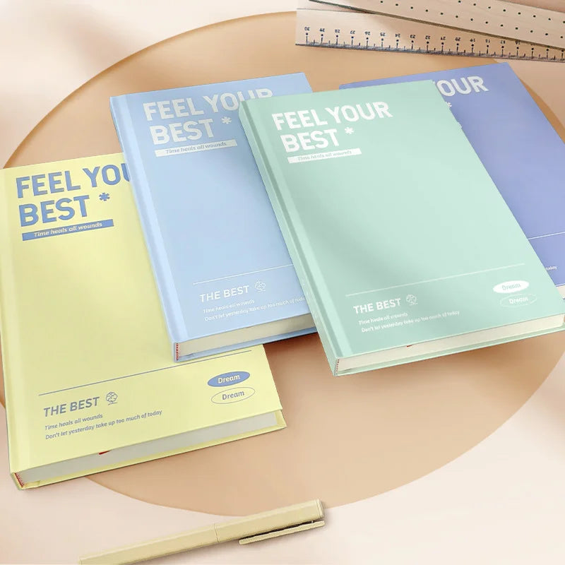 ELMAS A5 Hard Shell Notebook for College Students - Al Masam Stationery LLC