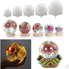 ELMAS Creative Spherical Epoxy Resin Mold for Stunning Crafts