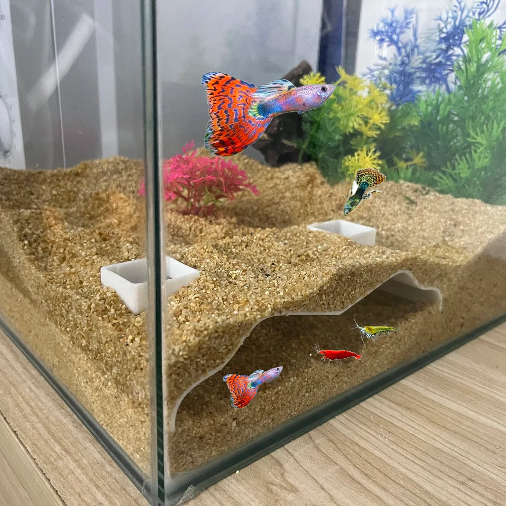 ELMAS Aquarium Cave Hiding Cave For Aquatic Pets - Al Masam Stationery LLC