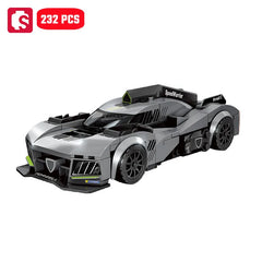 ELMAS Racing Sports Car Building Blocks for Kids