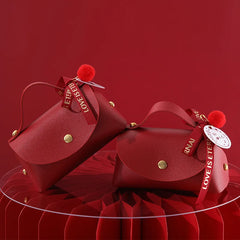 ELMAS Wedding Favors Leather Candy Box For Special Events - Al Masam Stationery LLC