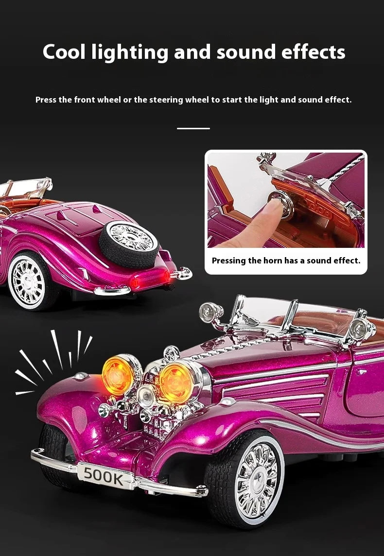 ELMAS 1:32 Mercedes Benz 500K 1936 Diecast Model Car - Al Masam Stationery LLC