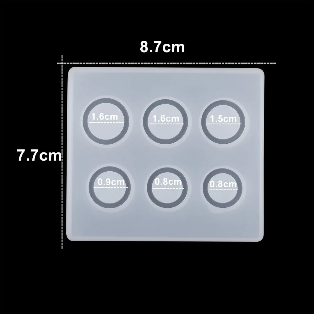 ELMAS DIY Cat Ear Epoxy Resin Ring Mold for Handmade Jewelry - Al Masam Stationery LLC