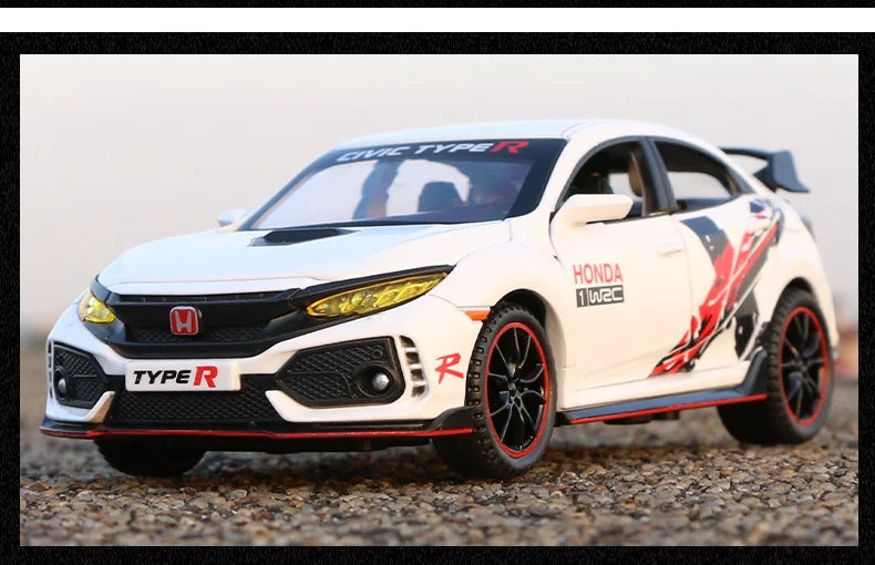 ELMAS 1:32 HONDA CIVIC TYPE-R Diecast Car Model Gift - Al Masam Stationery LLC