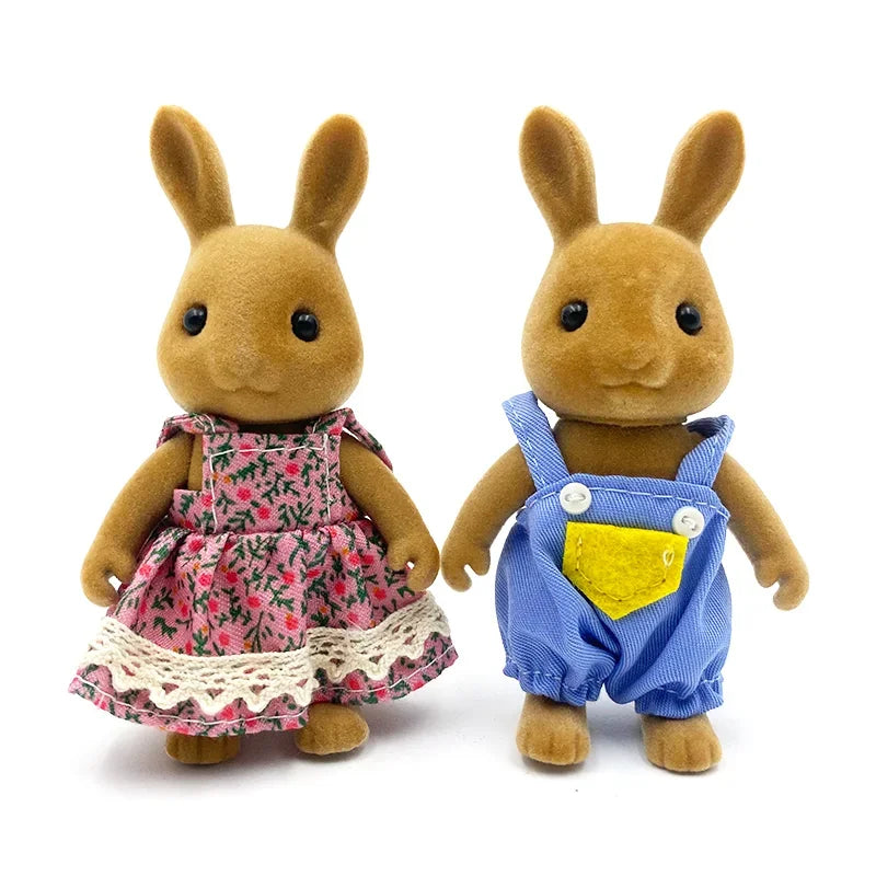 ELMAS Enchanted Forest Animal Family Dollhouse Set - Al Masam Stationery LLC