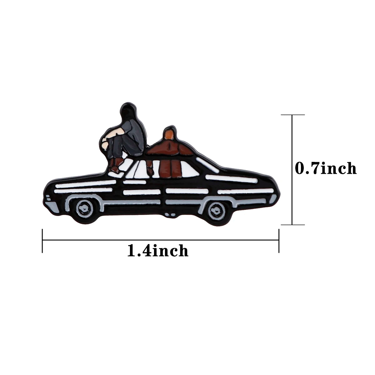 ELMAS Cartoon Collecting Funny TV Show Enamel Pins - Al Masam Stationery LLC