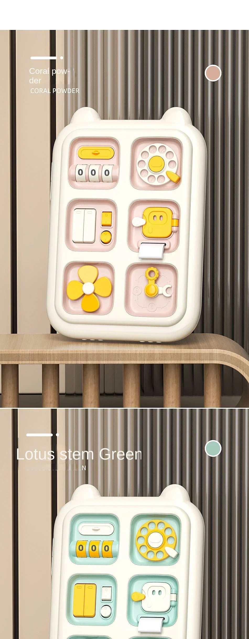 ELMAS - New 6 in 1 Montessori Sensory Busy Board - Al Masam Stationery LLC