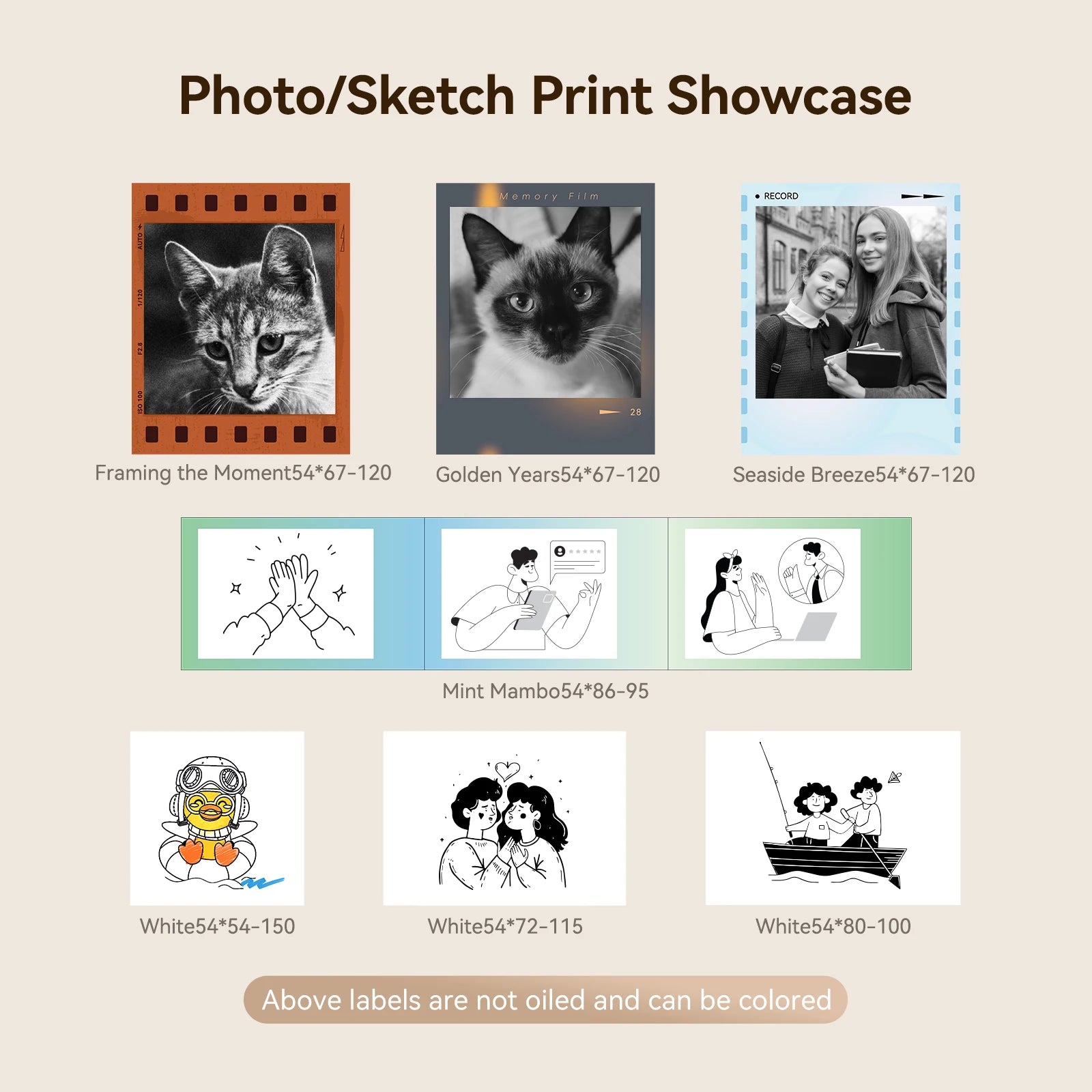 ELMAS Wireless Mini Thermal Label Printer for Home & DIY - Al Masam Stationery LLC