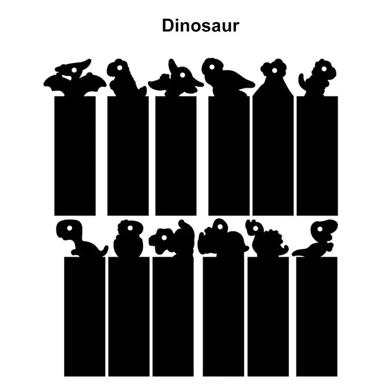 ELMAS: 12pcs Magic Scratching Bookmarks for Kids Fun - Al Masam Stationery LLC