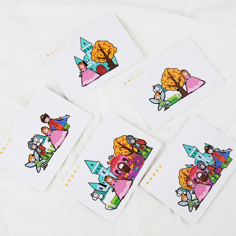 ELMAS Wooden Montessori Logical Thinking Shape Matching Toy - Al Masam Stationery LLC