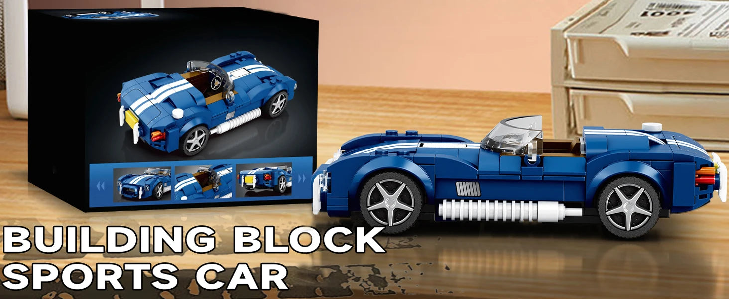 ELMAS Creative 333PCS AC COBRA Car Building Block Set - Al Masam Stationery LLC