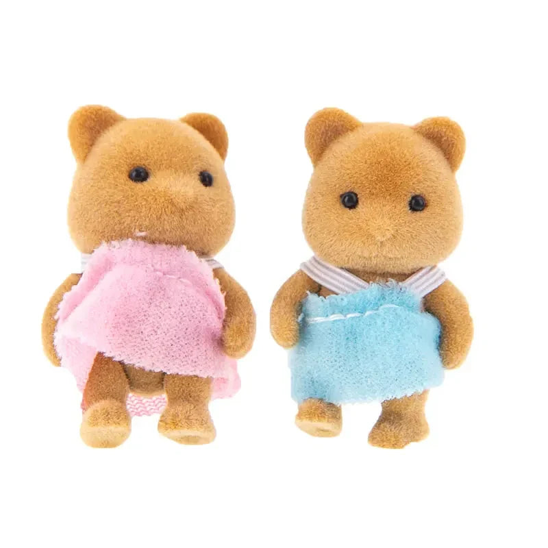 ELMAS Enchanted Forest Animal Family Dollhouse Set - Al Masam Stationery LLC