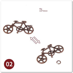 ELMAS Classic IQ Metal Brain Magic Puzzles Game Toys - Al Masam Stationery LLC