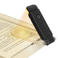 ELMAS Rechargeable LED Book Light - Eye Protection & Portable