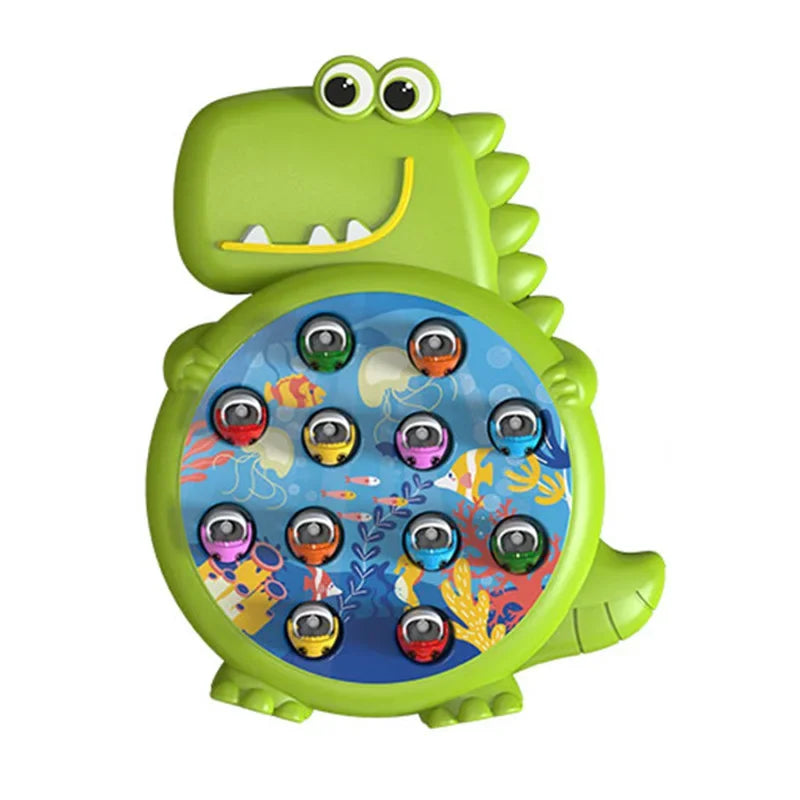 ELMAS Dinosaur Magnetic Fishing Game for Kids Fun Learning - Al Masam Stationery LLC