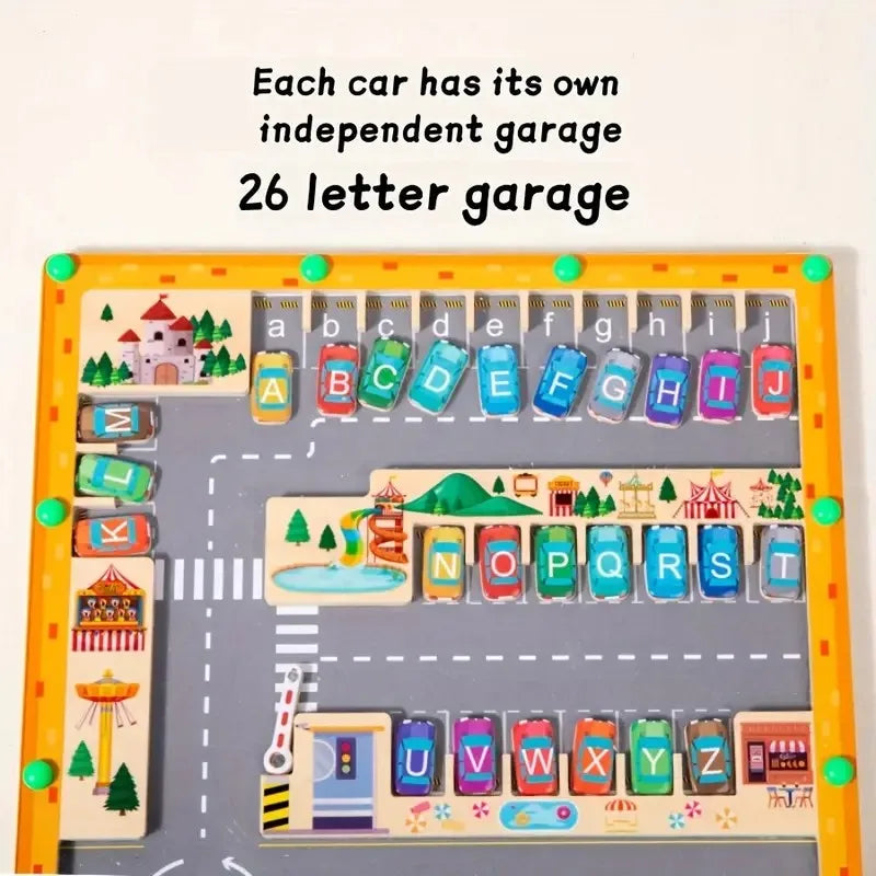 ELMAS Magnetic Alphabet Puzzle for Toddler Learning - Al Masam Stationery LLC