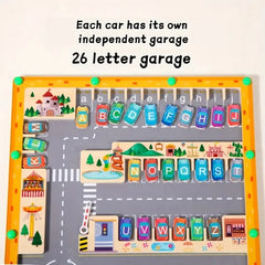 ELMAS Magnetic Alphabet Puzzle for Toddler Learning