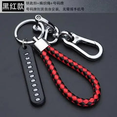 ELMAS Stylish Anti-Lost Keychain with Phone Card