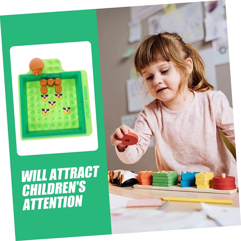 ELMAS Hedgehog Board Games Skill-Building Maze Toy - Al Masam Stationery LLC