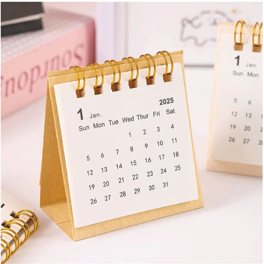 ELMAS Elegant Mini Desk Calendar for Daily Planning - Al Masam Stationery LLC