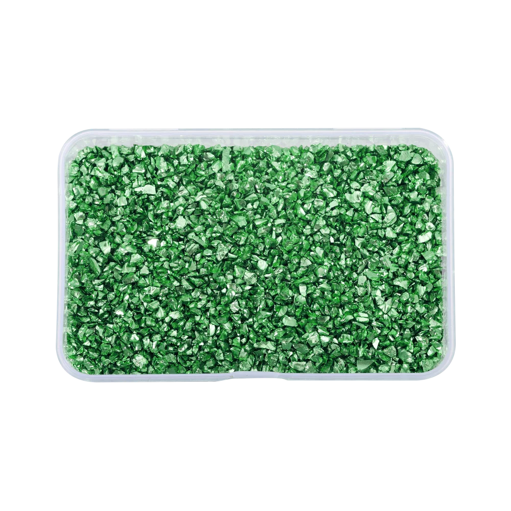 ELMAS Crushed Glass Stones for DIY Resin Crafts & Nail Art - Al Masam Stationery LLC