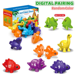 ELMAS Bilingual Dinosaur Alphabet Matching Toys