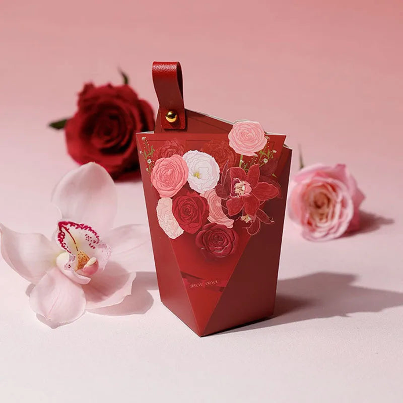 ELMAS High-End Candy Box Flower Chocolate Gift Box - Al Masam Stationery LLC