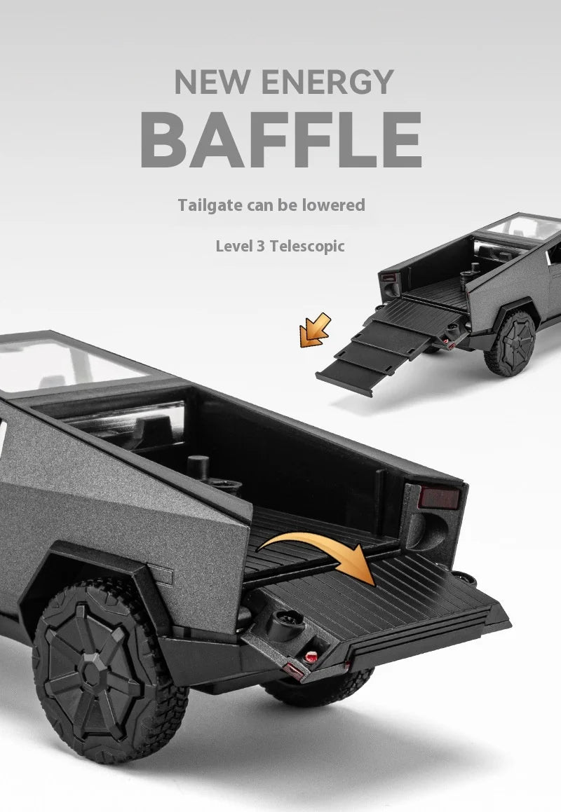 ELMAS 1:32 Cybertruck Diecast Metal Model Toy Gift - Al Masam Stationery LLC