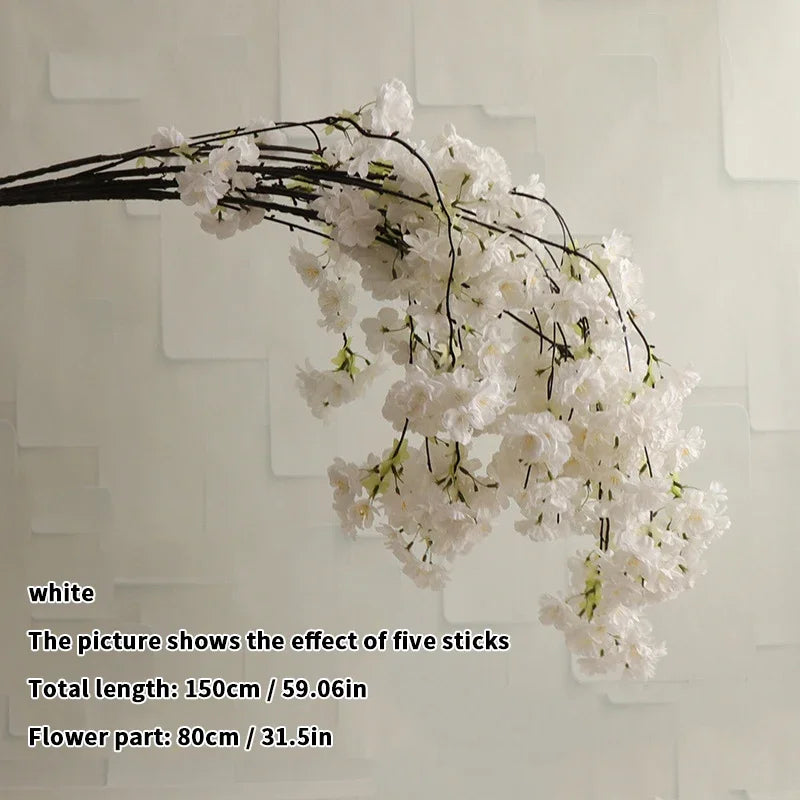 ELMAS Elegant Cherry Blossom Silk Branch Decor - Al Masam Stationery LLC