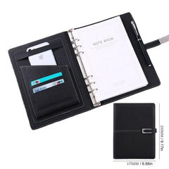 ELMAS A5 Planner Organizer with Binder Rings & Refills