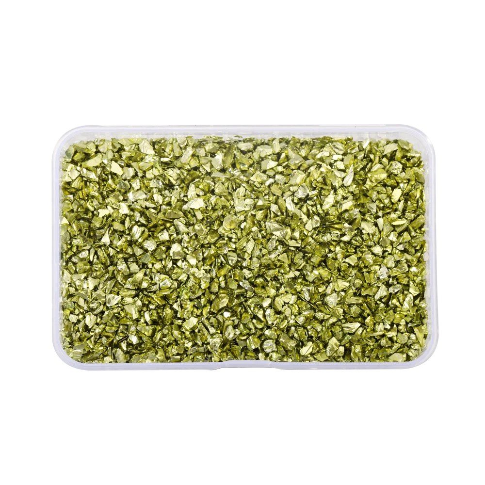 ELMAS Crushed Glass Stones for DIY Resin Crafts & Nail Art - Al Masam Stationery LLC