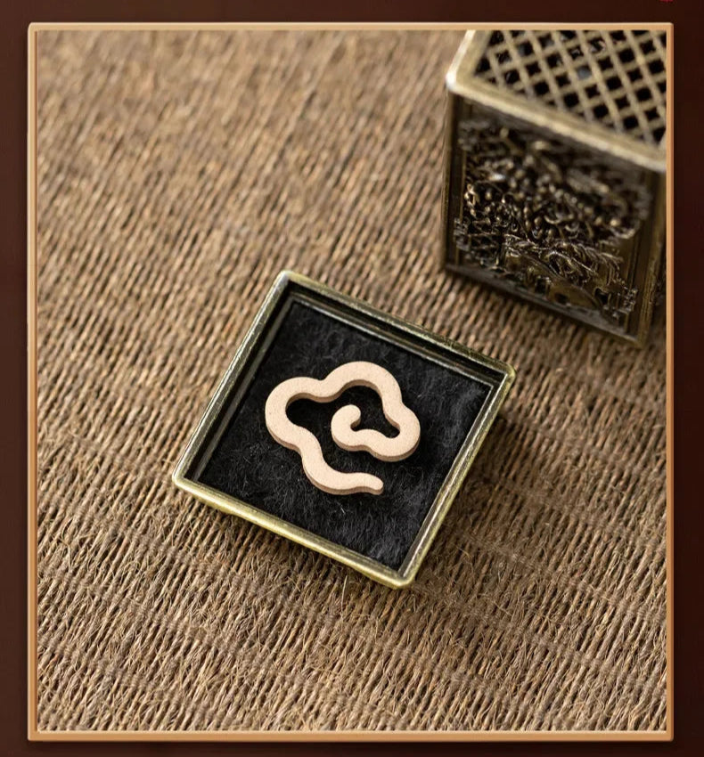 ELMAS Elegant Square Incense Burner for Home Aromatherapy - Al Masam Stationery LLC