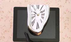 ELMAS Surreal Melting Wall Clock - Dali Inspired Decor