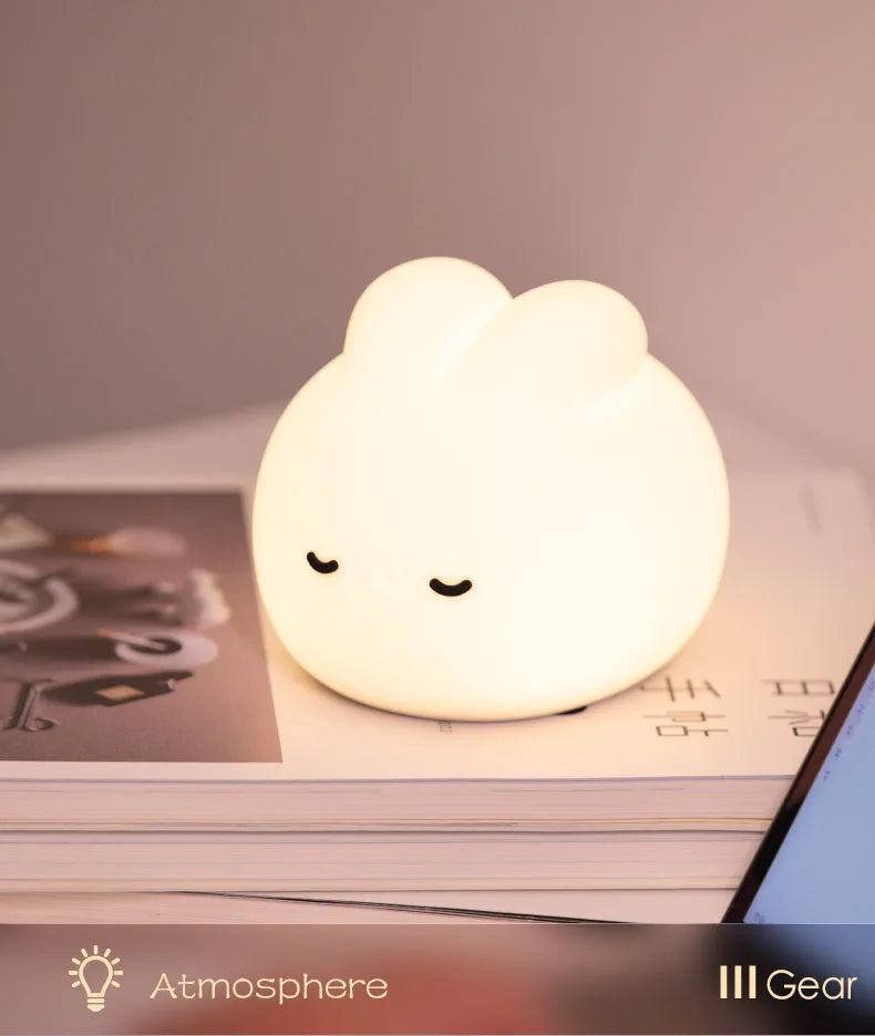 ELMAS Adorable Bunny Night Light for Kids' Rooms - Al Masam Stationery LLC