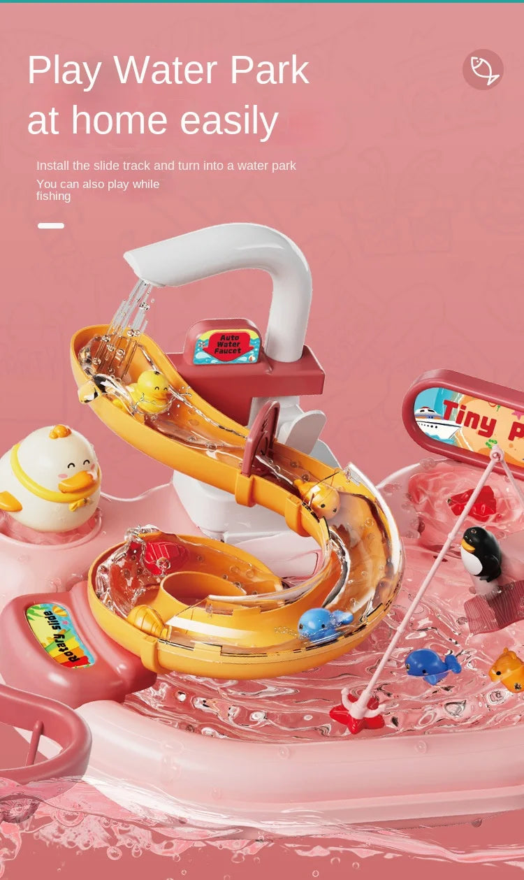 ELMAS Children Puzzle Pretend Play Kitchen Basin Toys - Al Masam Stationery LLC