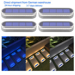 ELMAS Solar Stair Lamp - Waterproof LED Deck Light - Al Masam Stationery LLC