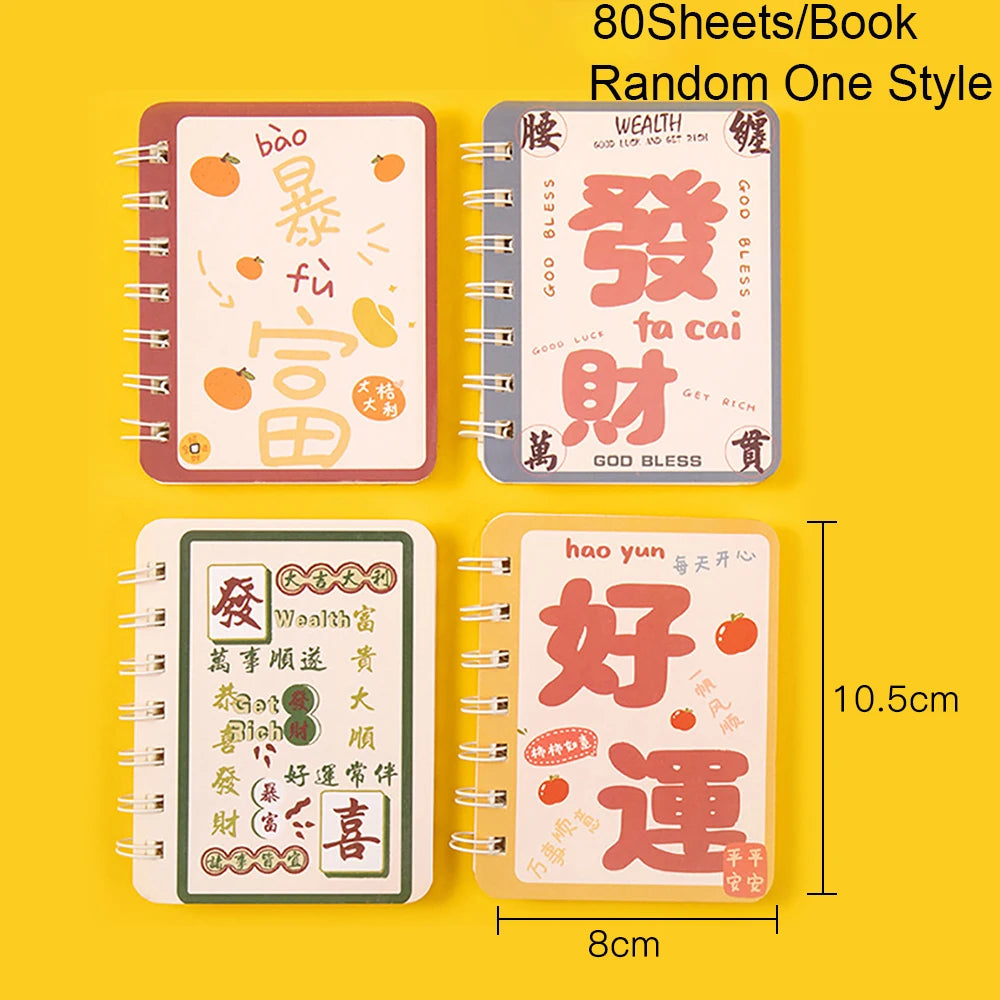 ELMAS Cartoon A7 Mini Notebook Diary for Students - Al Masam Stationery LLC